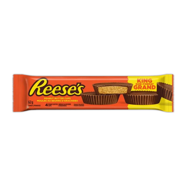Moules au chocolat et beurre d'arachide grand format, Reese's - 62g