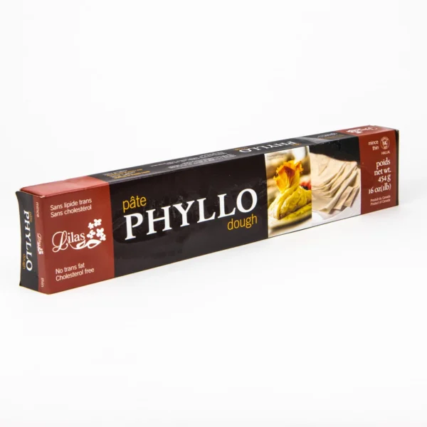 Pâte phyllo mince feuilletée - 454g
