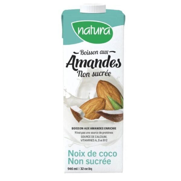 Lait d'amandes au noix de coco - 946ml