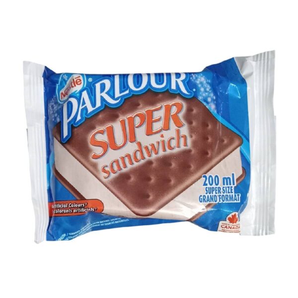 Super sandwich à la crème glacée à la vanille - 200mL