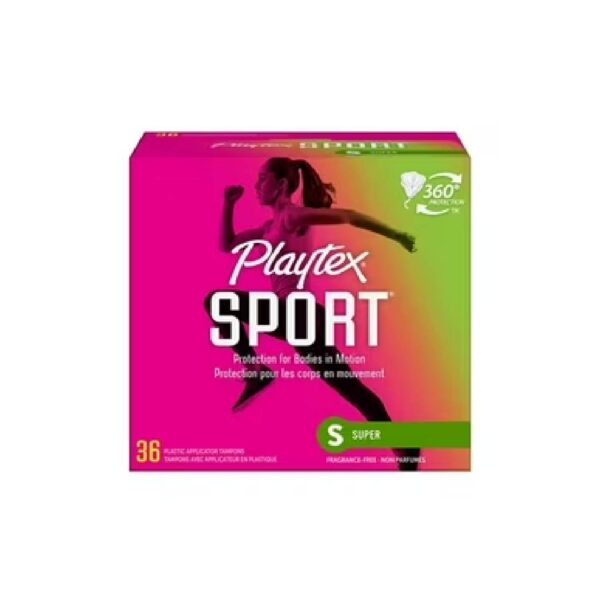 Tampons supers non parfumés, Sport - 36 unités