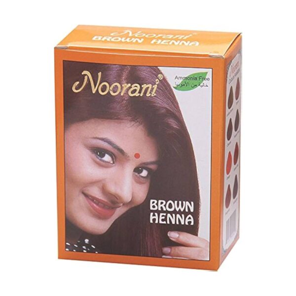 Coloration capillaire, Brown Henna - 6x10g