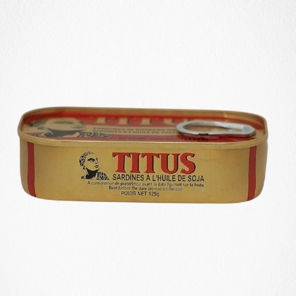 Sardines à l'huile de soja - 125g