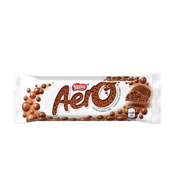 Barres de chocolat, Aero - 42g