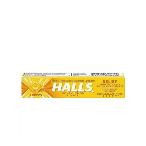 Pastilles contre la toux à saveur de miel et citron - 9 pastilles