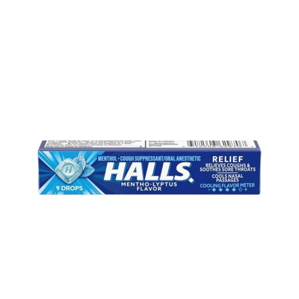 Pastilles contre la toux à saveur de Mentho-Lyptus - 9 pastilles