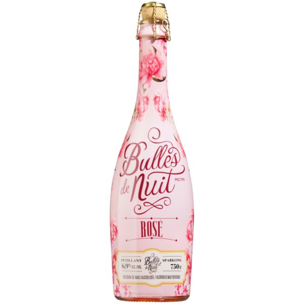 Boisson de malt alcoolisée style vin mousseux rosé - 750mL