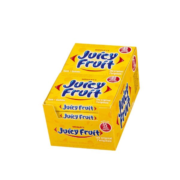 Gomme à saveur originale, Juicy Fruit - 15 unités