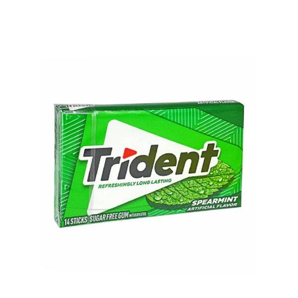 Gomme sans sucre à saveur de menthe verte - 14 unités