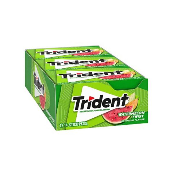 Gommes à saveur de trio melon - 14 unités