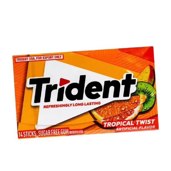 Gommes à saveur de tourbillon tropical - 14 unités