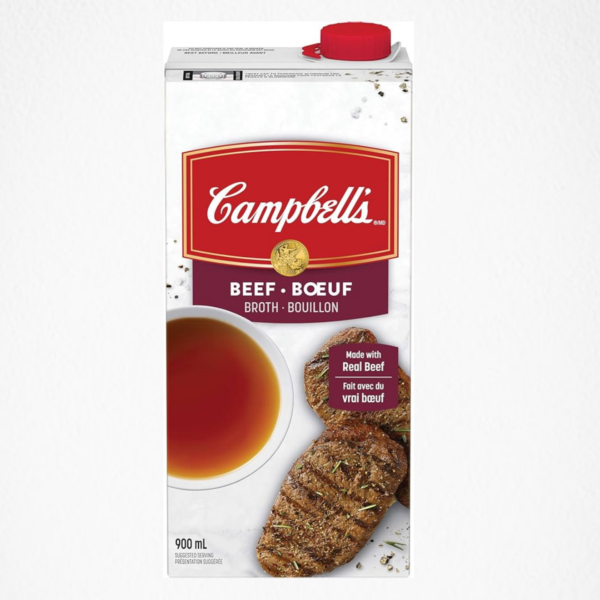Bouillon de boeuf prêt à utiliser - 900ml