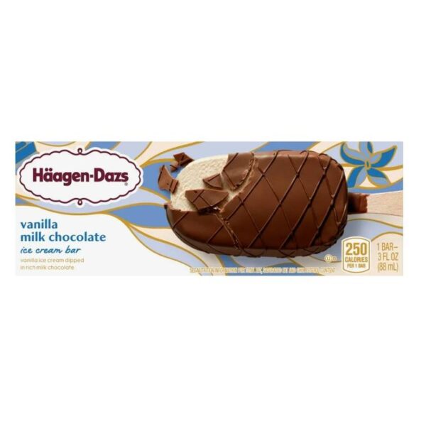 Barre de crème glacée à saveur de vanille - 88mL
