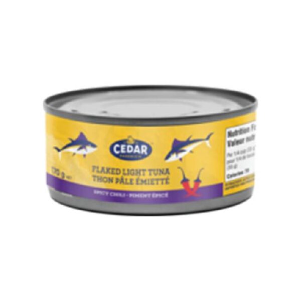Thon pâle émietté au piment épicé - 170g