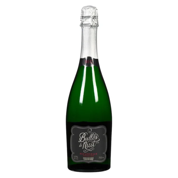 Boisson de malt alcoolisée style vin mousseux sec - 750mL