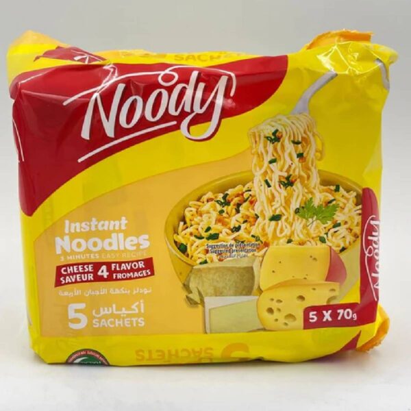 Nouilles instantanées à saveur de fromage - 5x70g