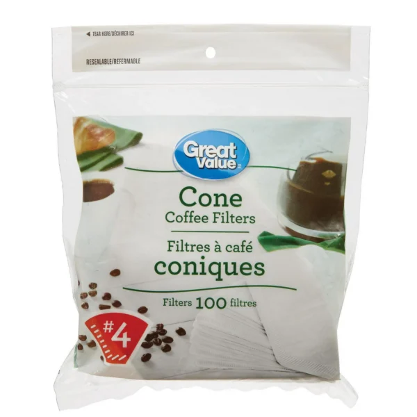 Filtre à café coniques - 100 unités