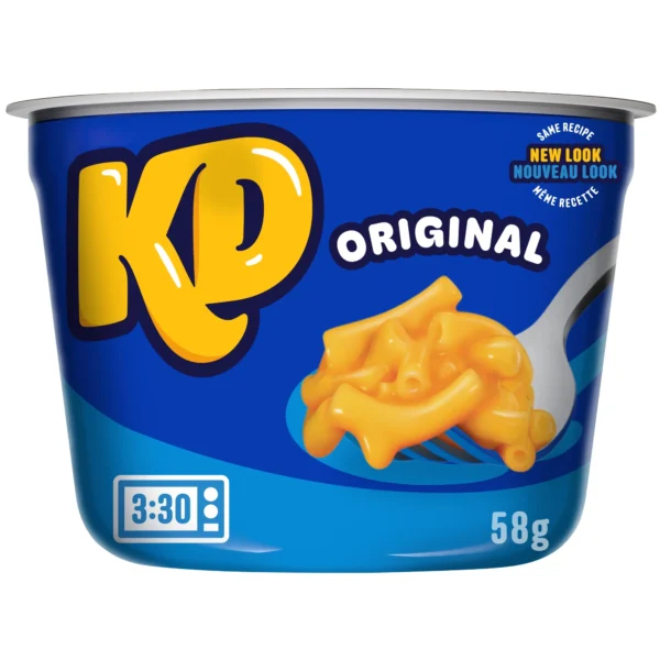 Bol-goûter de macaroni et fromage saveur originale - 58g