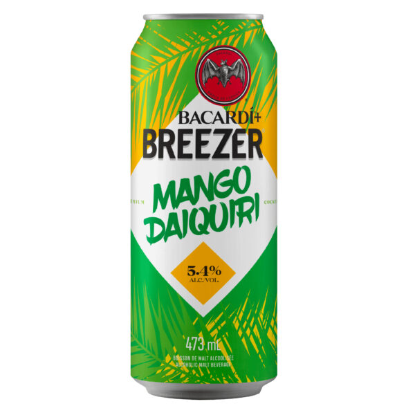 Boisson de malt alcoolisée à saveur de mango daiquiri, Breezer - 473mL
