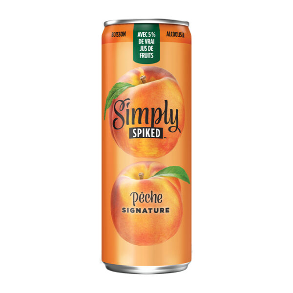 Boissons de malt à la pêche - 355mL