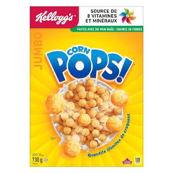 Céréales de maïs, Corn Pops! - 730g