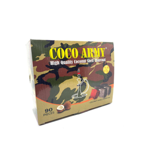 Charbon de noix de coco pour chicha - 90 unités