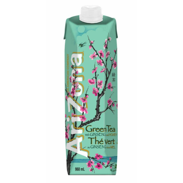 Thé vert glacé au ginseng et au miel - 960ml