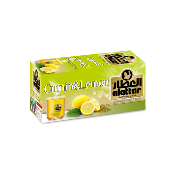 Thé à saveur de cumin et citron - 20 sachets
