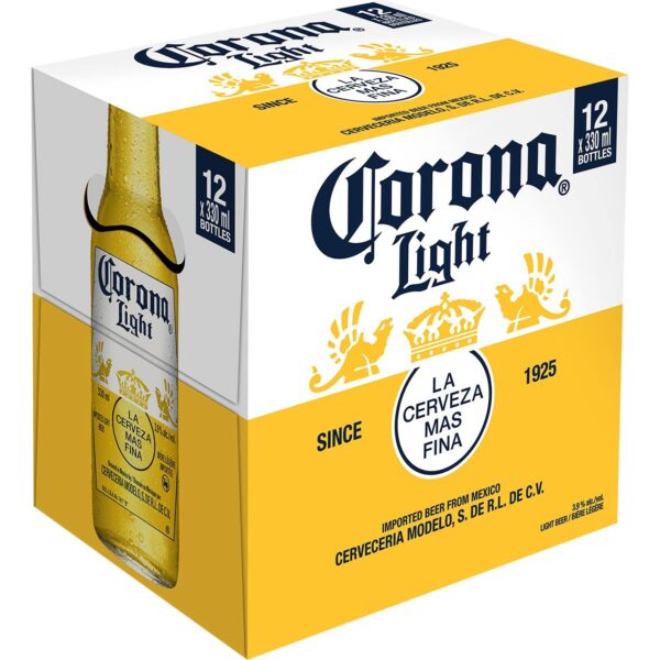 Bière légère mexicaine de type Lager, Light - 12x330mL