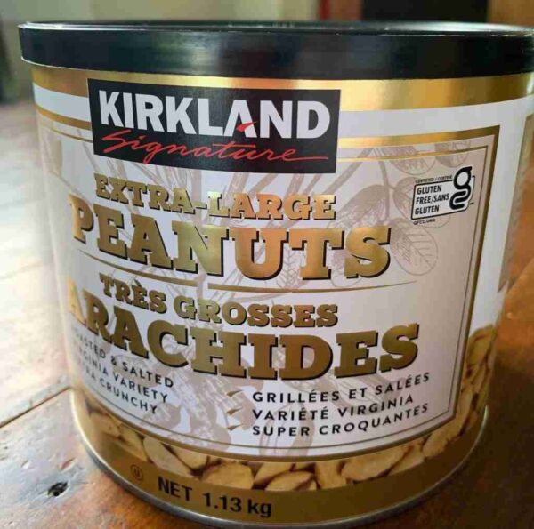 Kirkland Signature Arachides Très Grosses Grillées & Salées