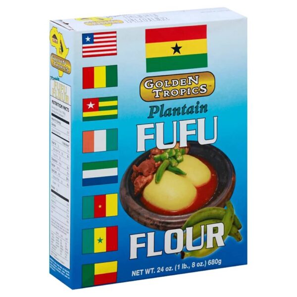 Farine de Plantain Fufu Goeden Tropics - 680g