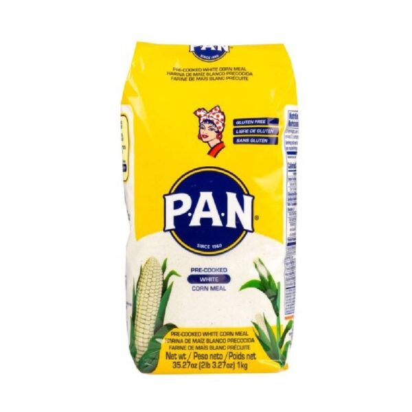 Farine de maïs blanc précuite - 1kg
