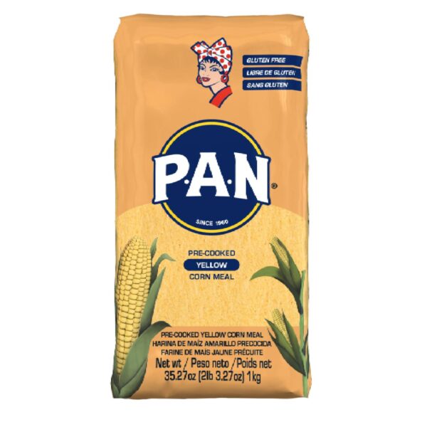 Farine de maïs jaune précuite - 1kg