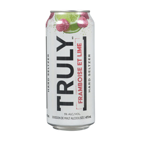 Boisson de malt alcoolisée à saveur de framboise et lime - 473mL