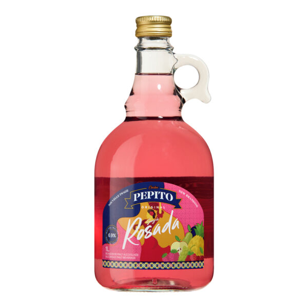 Boisson de malt alcoolisée à la sangria rosée, Sangria Rosada - 1L