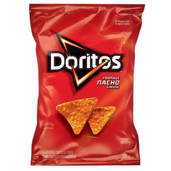 Croustilles de tortillas au fromage, Nacho - 255g