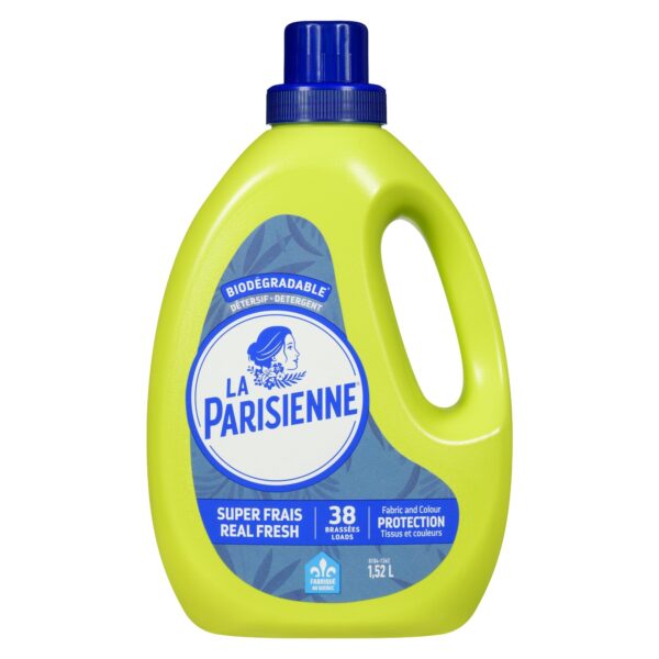 Détergent à lessive liquide au parfum super frais - 1,52L - 38 brassées